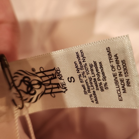 NWT We Are HAH Women's sz S Stunning Corsette w/adjustable straps - Picture 13 of 13